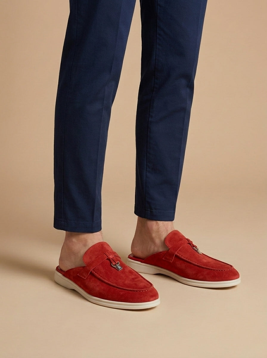 Lorenzo | Herren Wildleder Mules Slipper