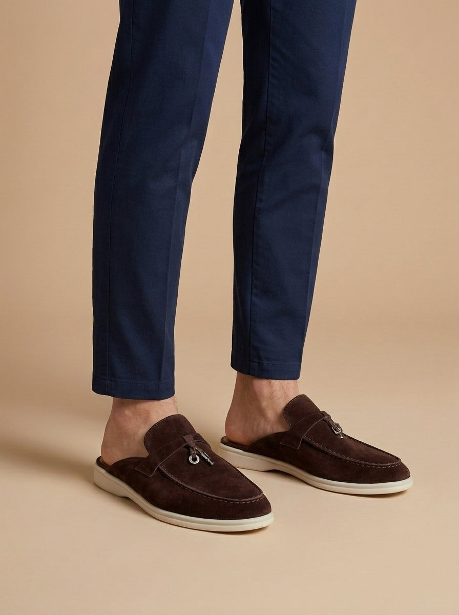 Lorenzo | Herren Wildleder Mules Slipper