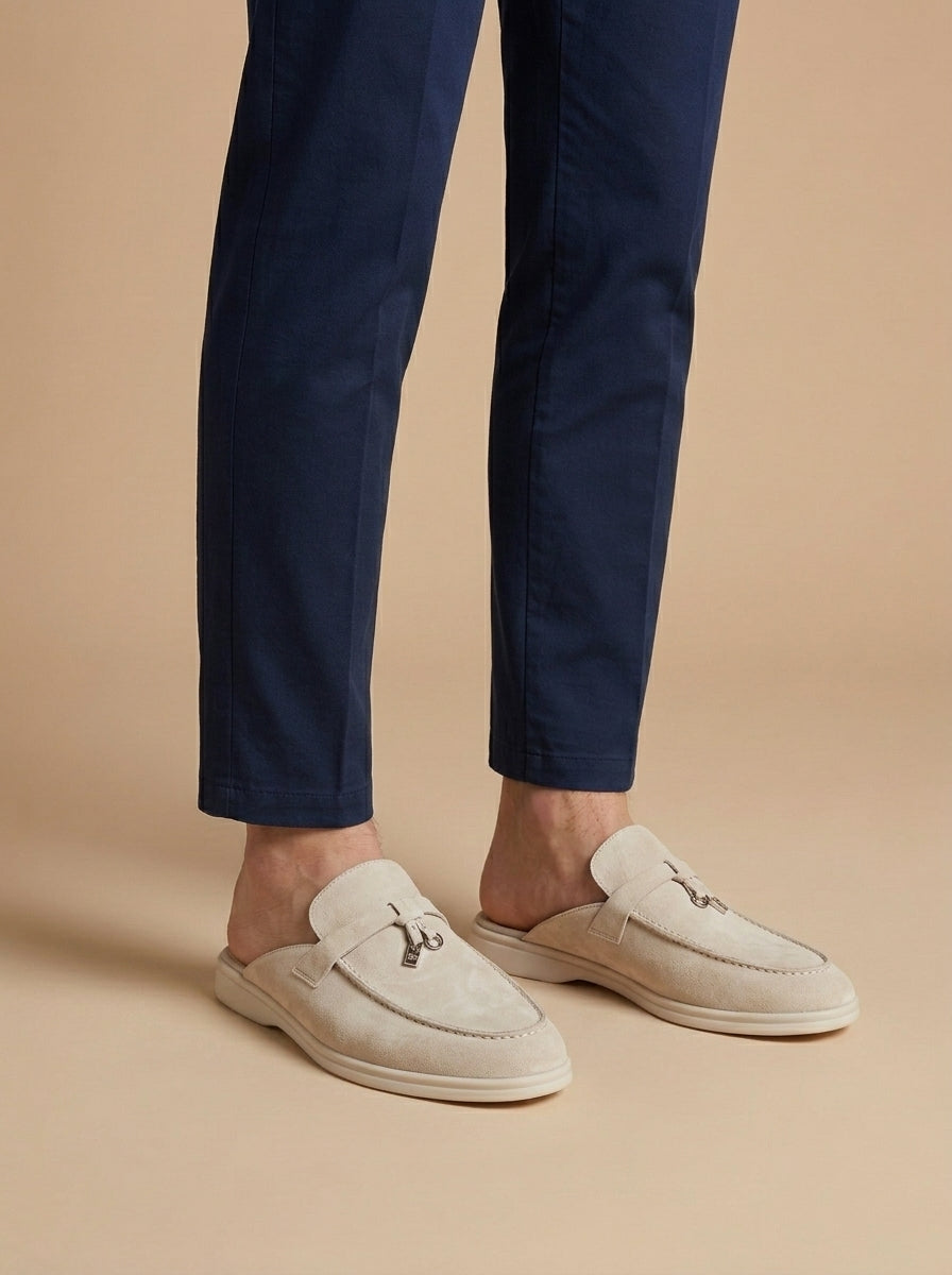 Lorenzo | Herren Wildleder Mules Slipper
