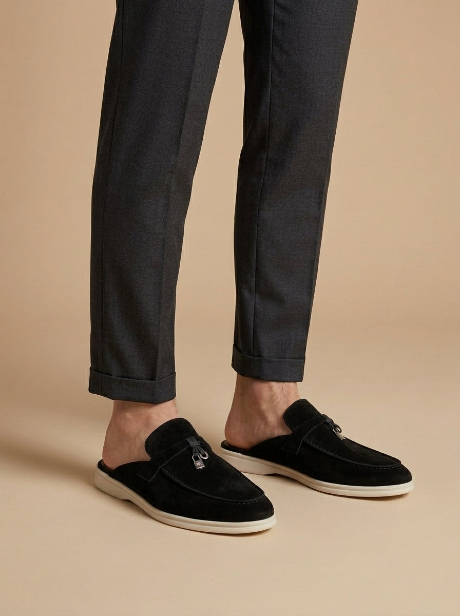 Lorenzo | Herren Wildleder Mules Slipper