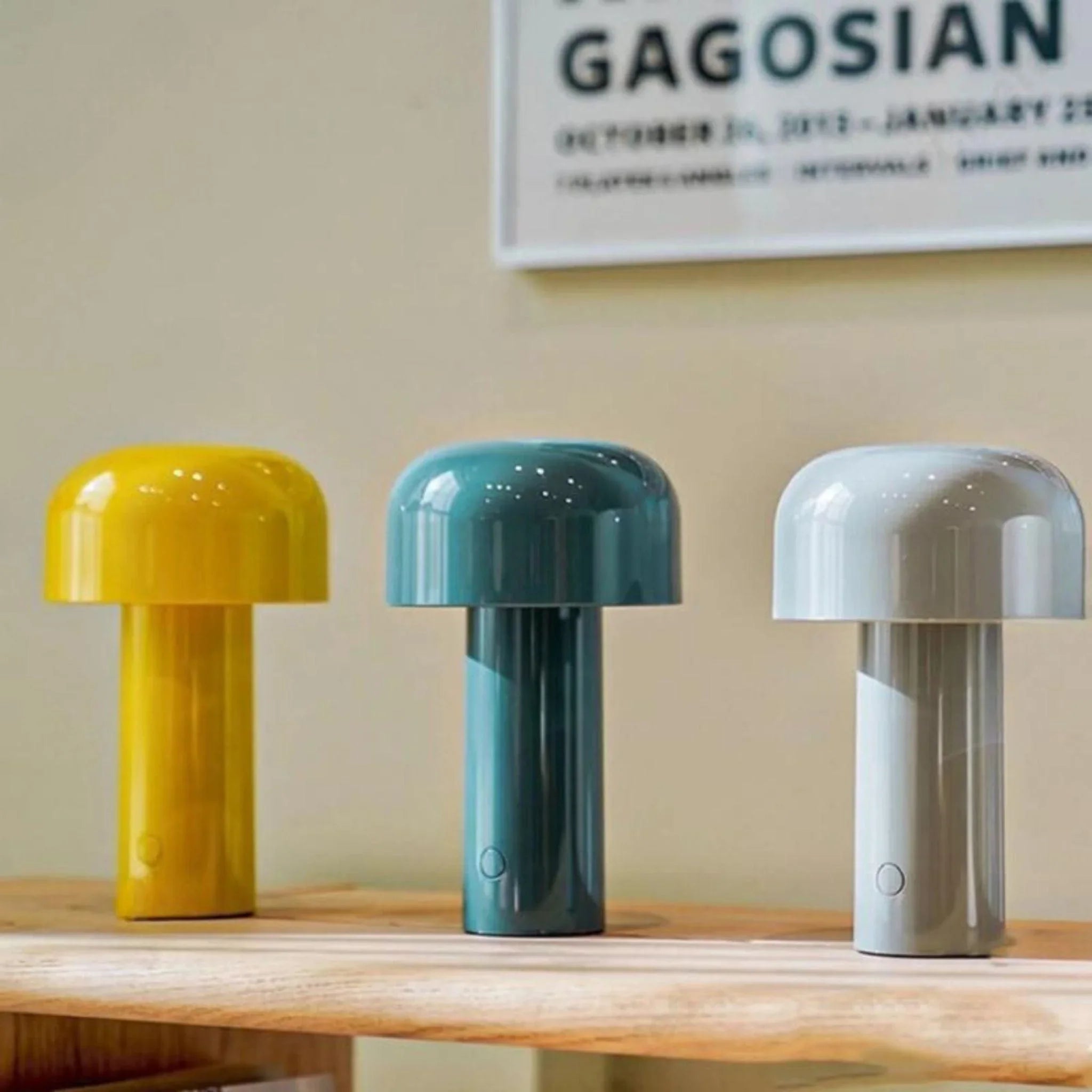 Mini LED Lampe - Pilzdesign - Einstellbare Helligkeit