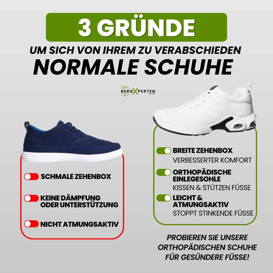 OrthoCare - ergonomische Schmerzlinderschuhe