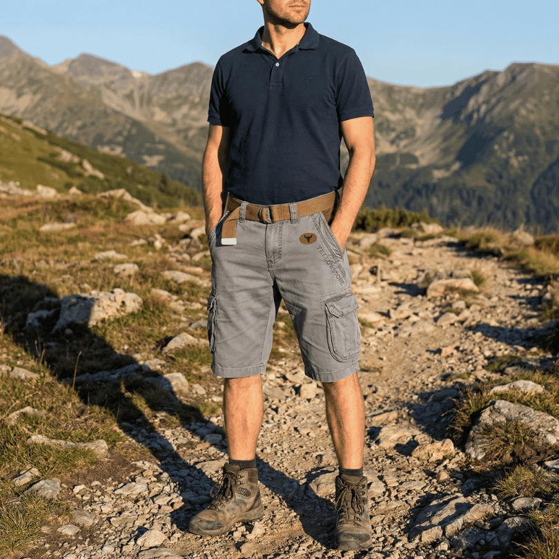 TRAILFORGE CARGO – Robuste Herren Cargo Shorts für Outdoor- und Alltagsgebrauch