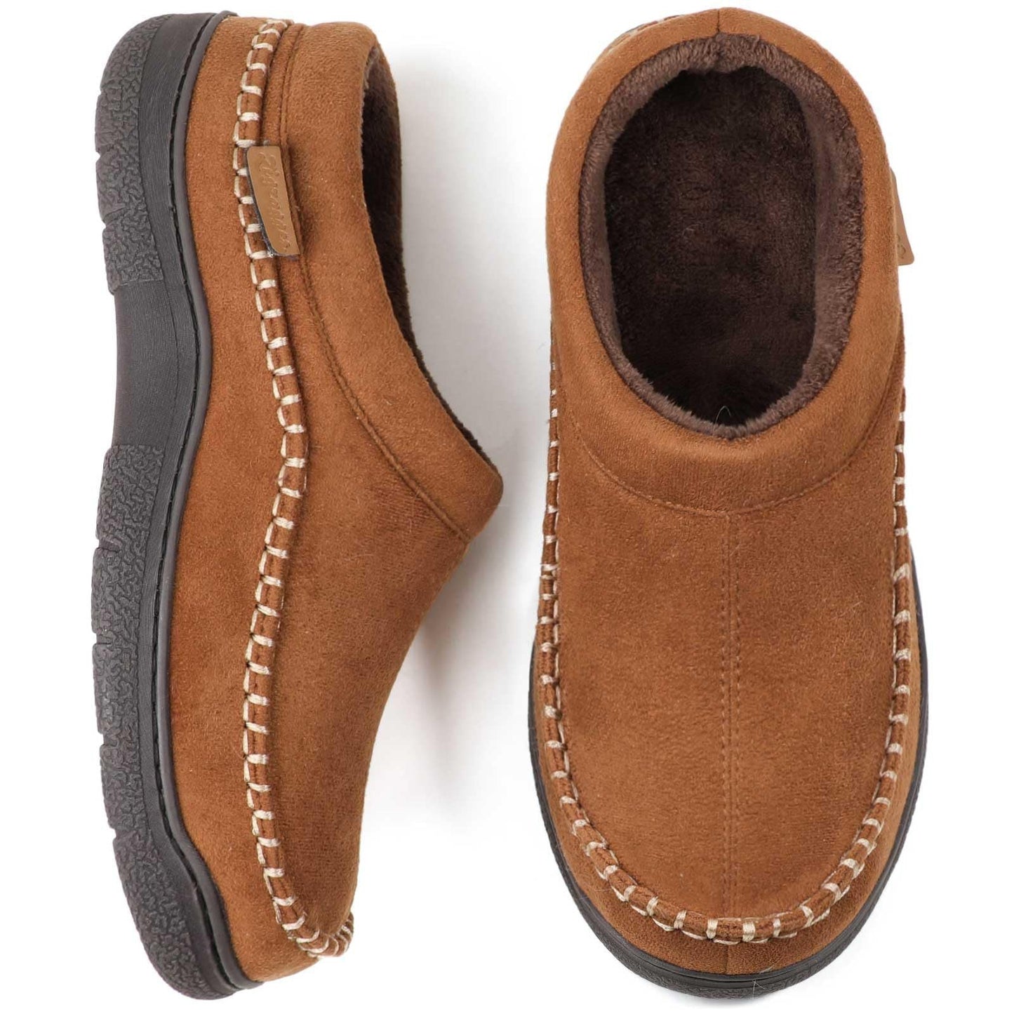 Herren Hausschuhe - Bob Slip - Mit Fell gefüttert - Slipper - Herrenschuhe