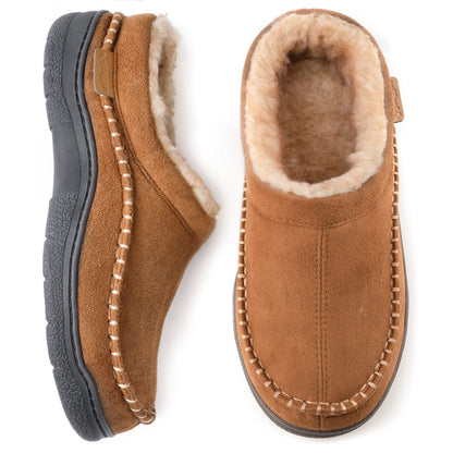 Herren Hausschuhe - Bob Slip - Mit Fell gefüttert - Slipper - Herrenschuhe