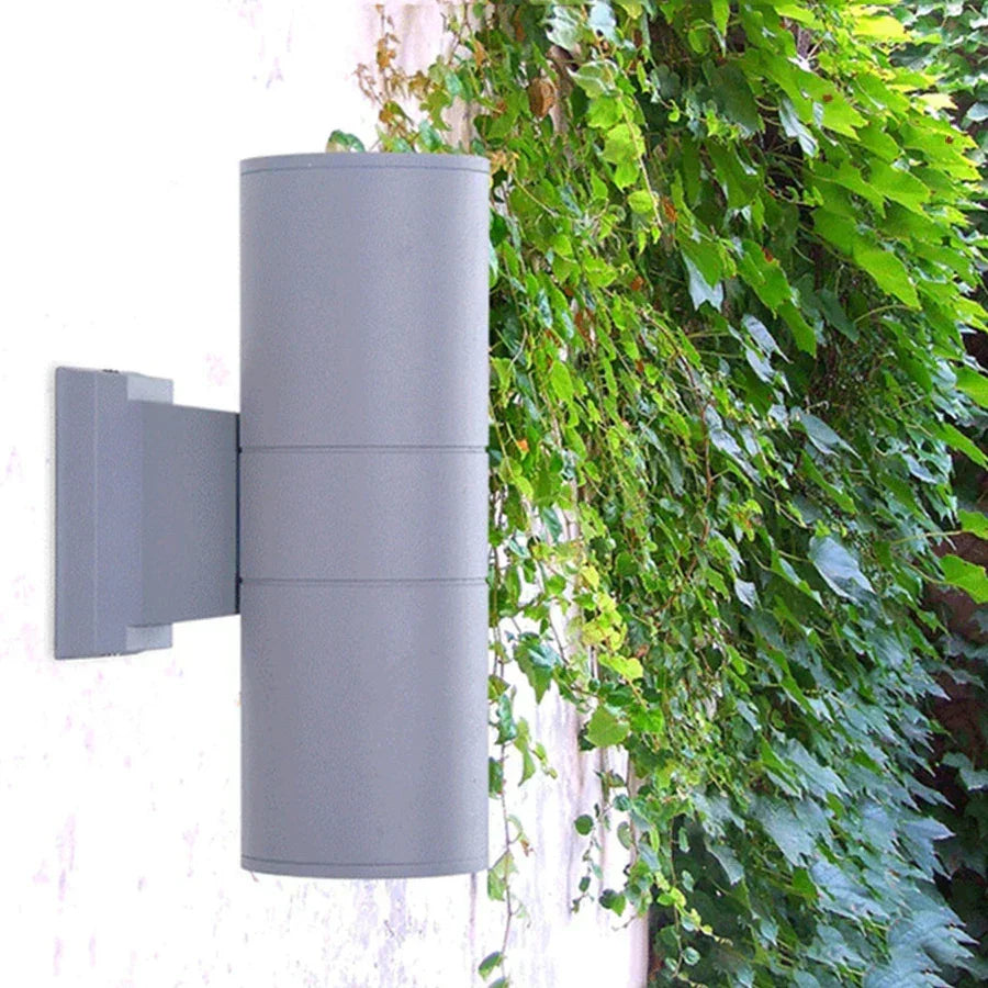 Außenwandleuchte - LED-Beleuchtung - Aluminium-Design