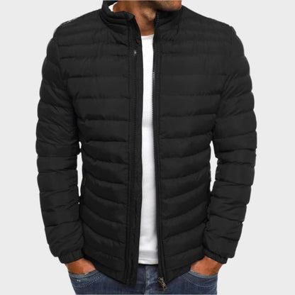 Pufferjacke | Leicht | Reißverschluss | Daunenjacke | Herren Wintermäntel und -jacken