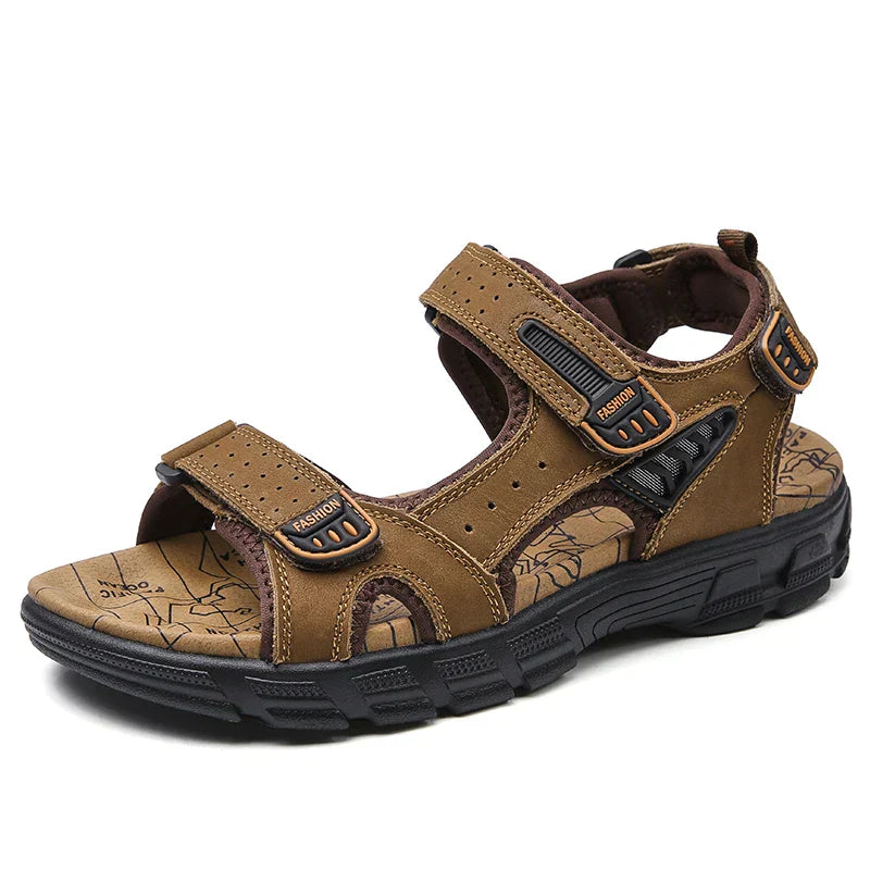 Wander Sandalen | Ergonomisch | Klettverschluss | Sport Sandalen | Herrensandalen