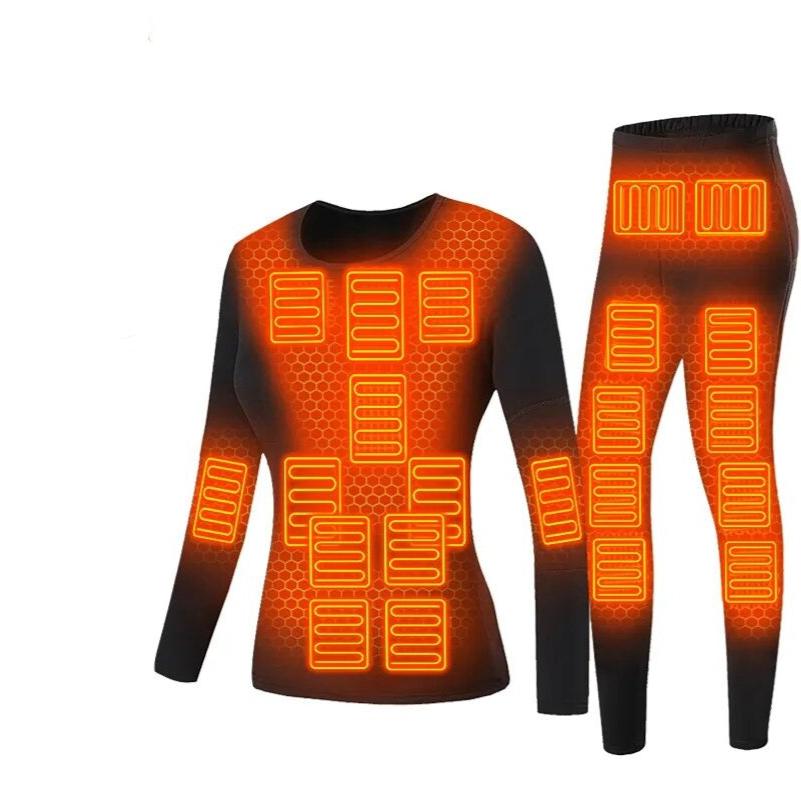 Beheizbare USB Thermounterwäsche Anzug