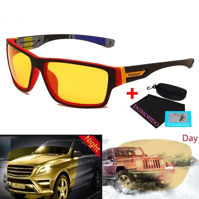 Nachtsicht Polarisierte Fahrer Sonnenbrille