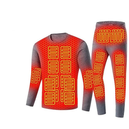 Beheizbare USB Thermounterwäsche Anzug