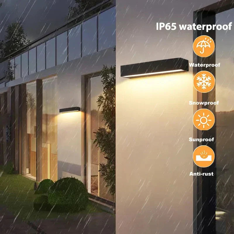 Solar-Wandleuchte Solavella | 16 LEDs | Super hell & wasserdicht | Für Garten, Balkon & Hauswand | Warm- & Kaltweiß