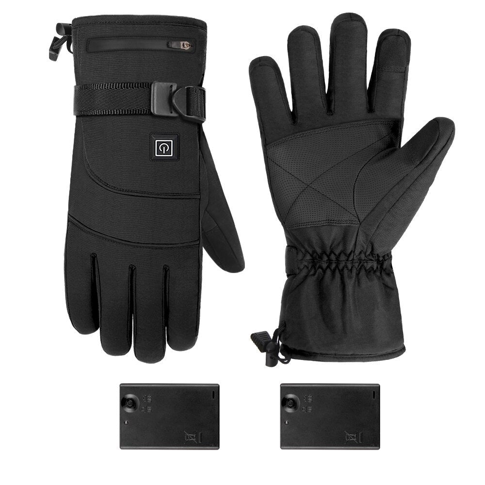 Beheizbare Winterhandschuhe mit Batteriefach