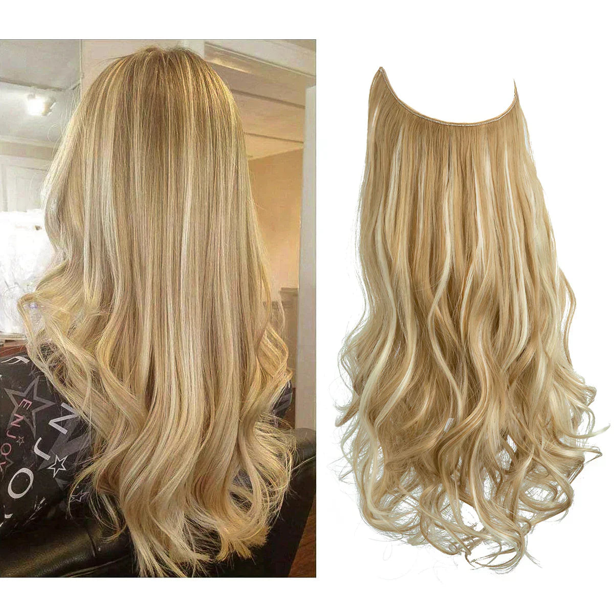 SecretHair | Qualitativ Echthaar-Extensions | 100% REMY-Qualität | Nahtloses Volumen & Länge | Natürlicher Glanz | Hitzebeständig & Langlebig