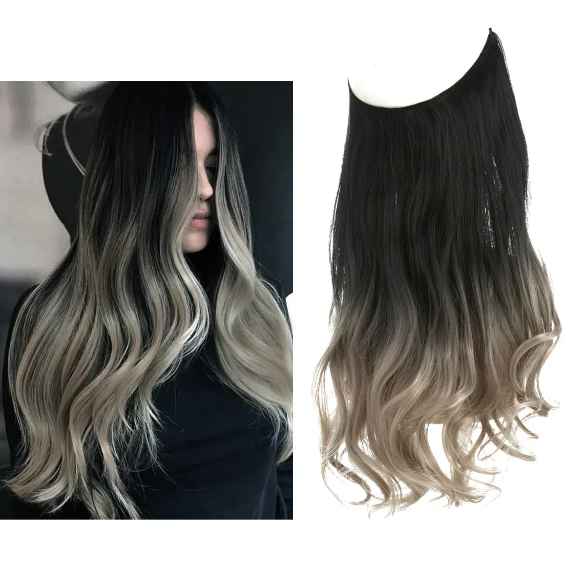 SecretHair | Qualitativ Echthaar-Extensions | 100% REMY-Qualität | Nahtloses Volumen & Länge | Natürlicher Glanz | Hitzebeständig & Langlebig