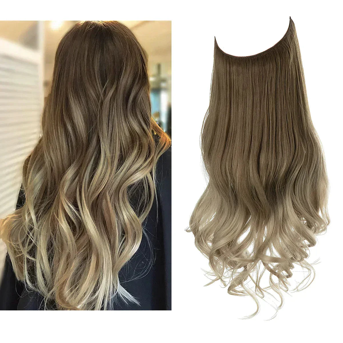SecretHair | Qualitativ Echthaar-Extensions | 100% REMY-Qualität | Nahtloses Volumen & Länge | Natürlicher Glanz | Hitzebeständig & Langlebig