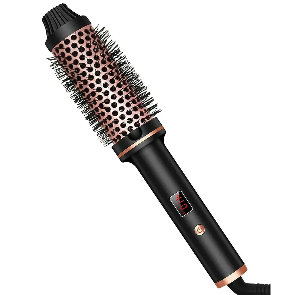 Stylique 3-in-1 Ion Haarglätter & Lockenstab | Glätten, Wellen, Volumen | Anti-Scald Bürste