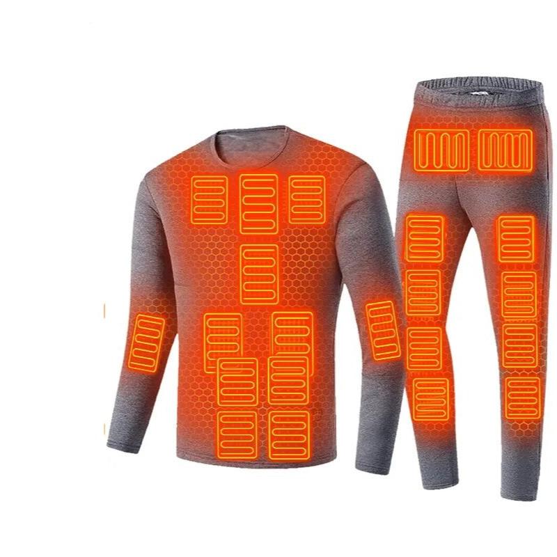 Beheizbare USB Thermounterwäsche Anzug