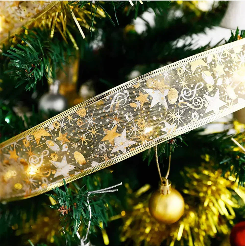 Weihnachtslichterband - Funkelband - Festliche Dekoration