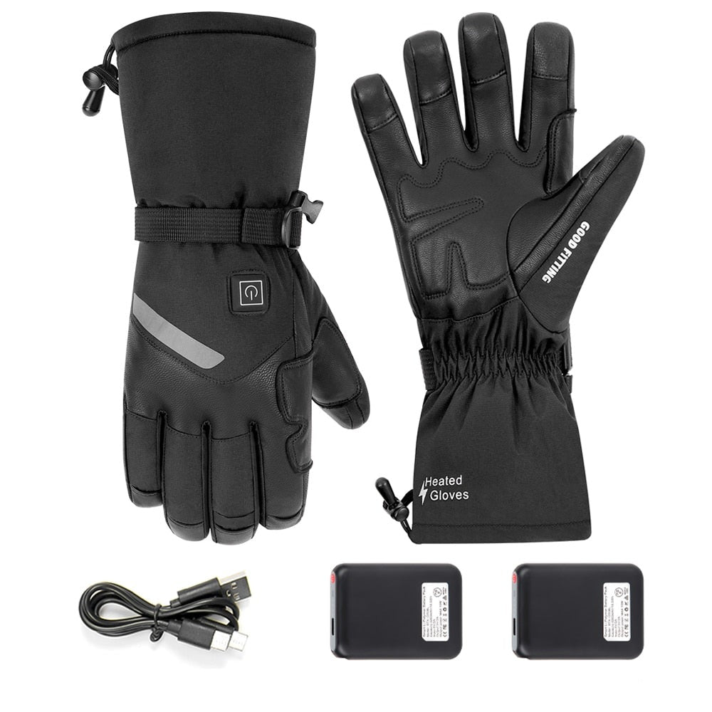 Beheizbare Winterhandschuhe mit 5000MAh Batterien