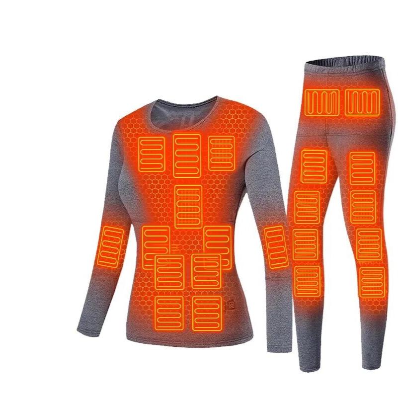 Beheizbare USB Thermounterwäsche Anzug