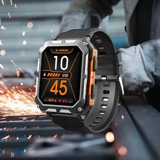 Smartwatch - Robustes Design - Gesundheitsüberwachung