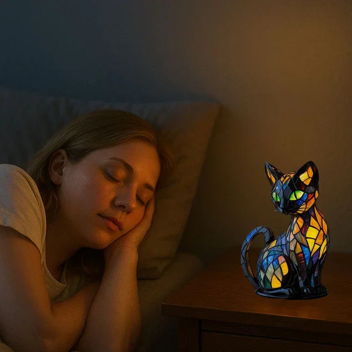 Buntglas Tischlampe - Nachttischlampen - Schlafzimmerlampen