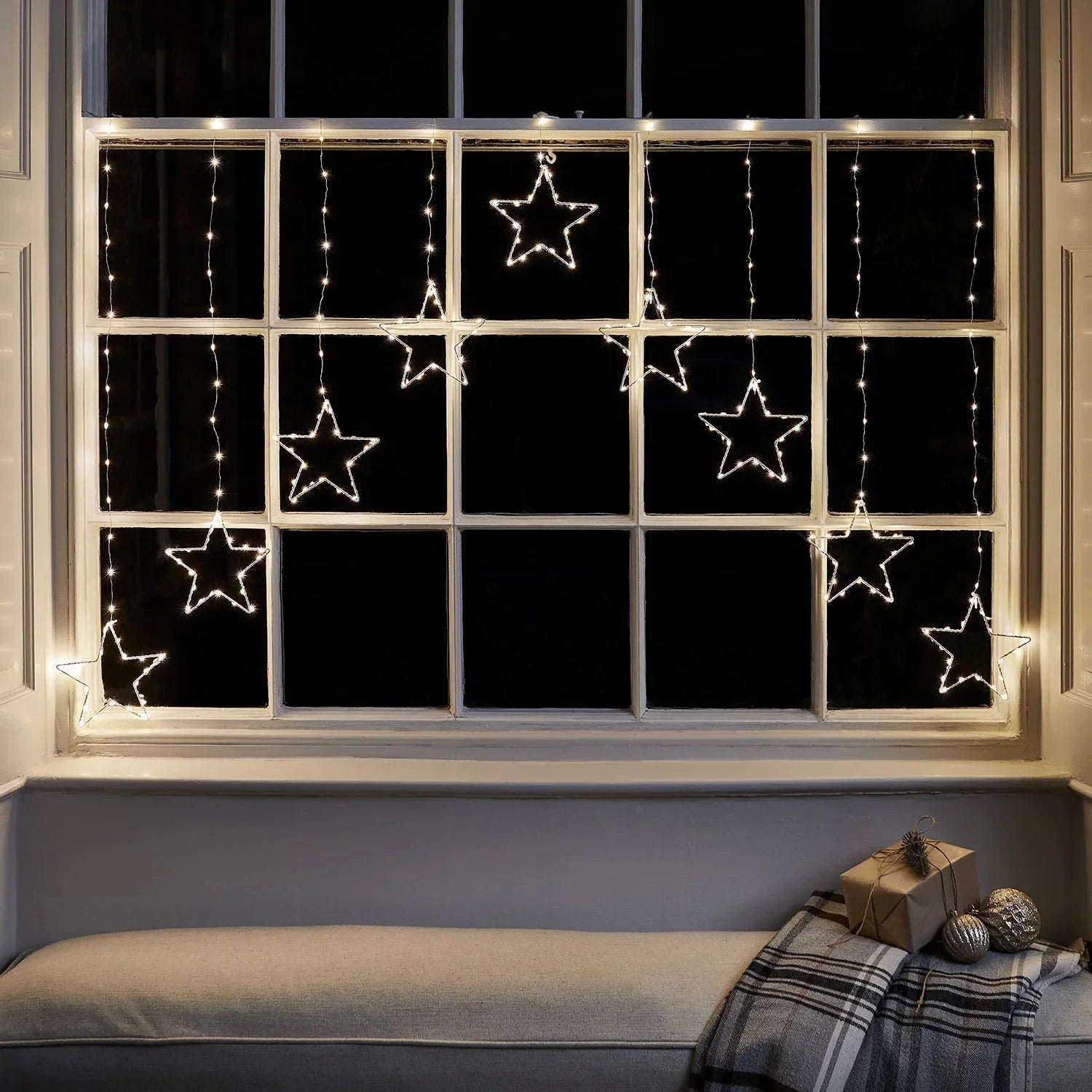 Sternfensterlichter - Weihnachtsdekorationen - LED-Lichter