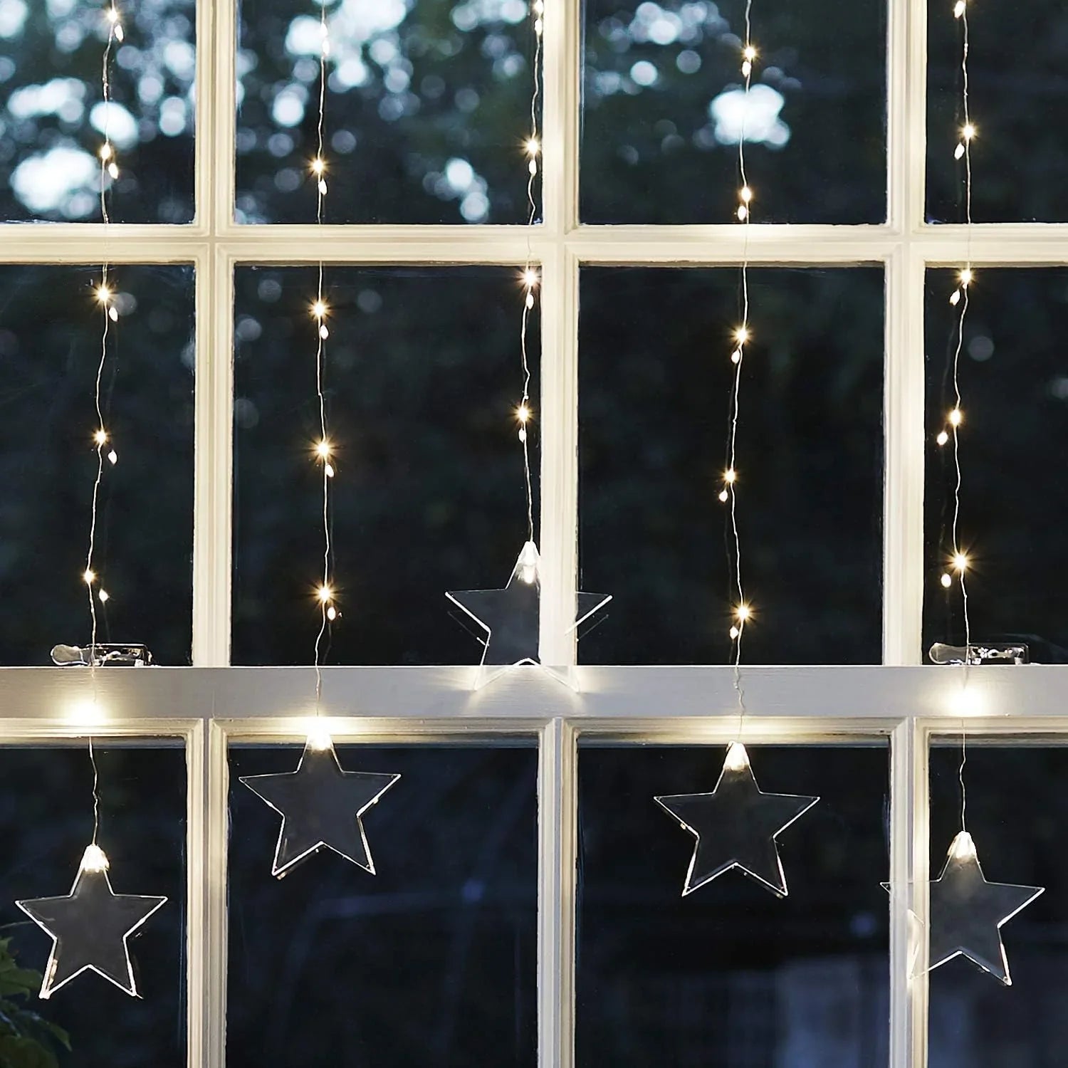 Sternfensterlichter - Weihnachtsdekorationen - LED-Lichter