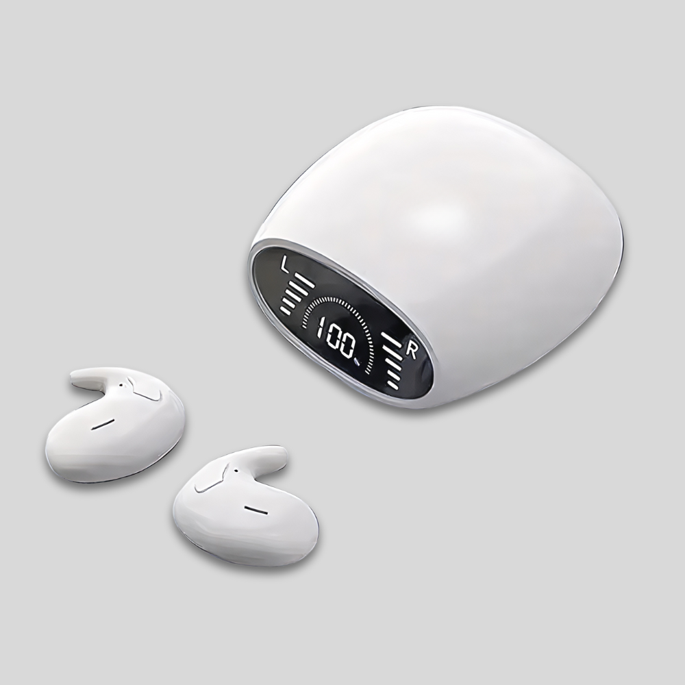 Kabellose Bluetooth-Ohrhörer, HiFi-Sound, Geräuschunterdrückung, wasserdicht