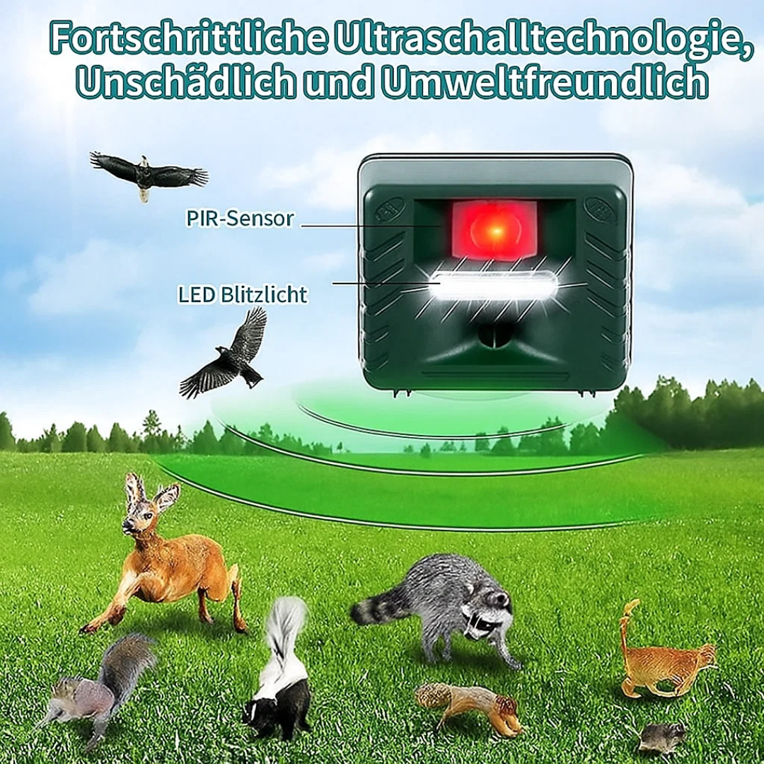 Ultraschall-Specht-Vertreiber