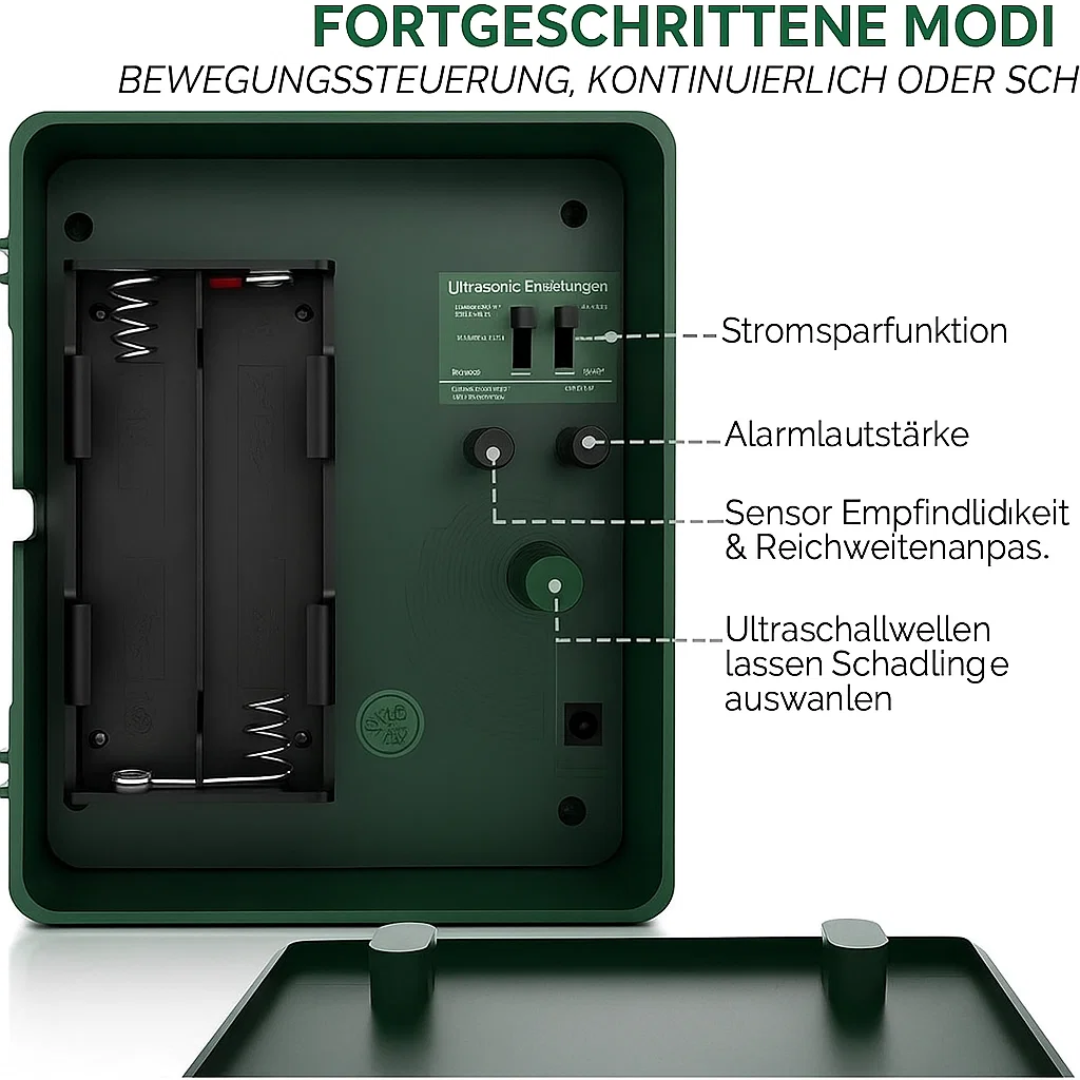 Ultraschall-Specht-Vertreiber