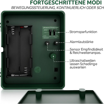 Ultraschall-Specht-Vertreiber