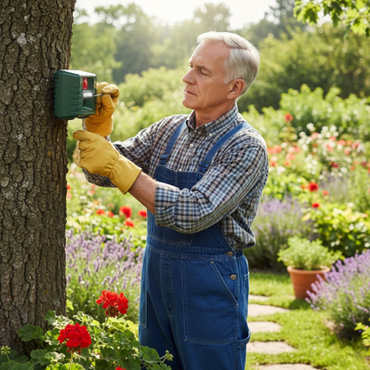 Ultraschall-Specht-Vertreiber