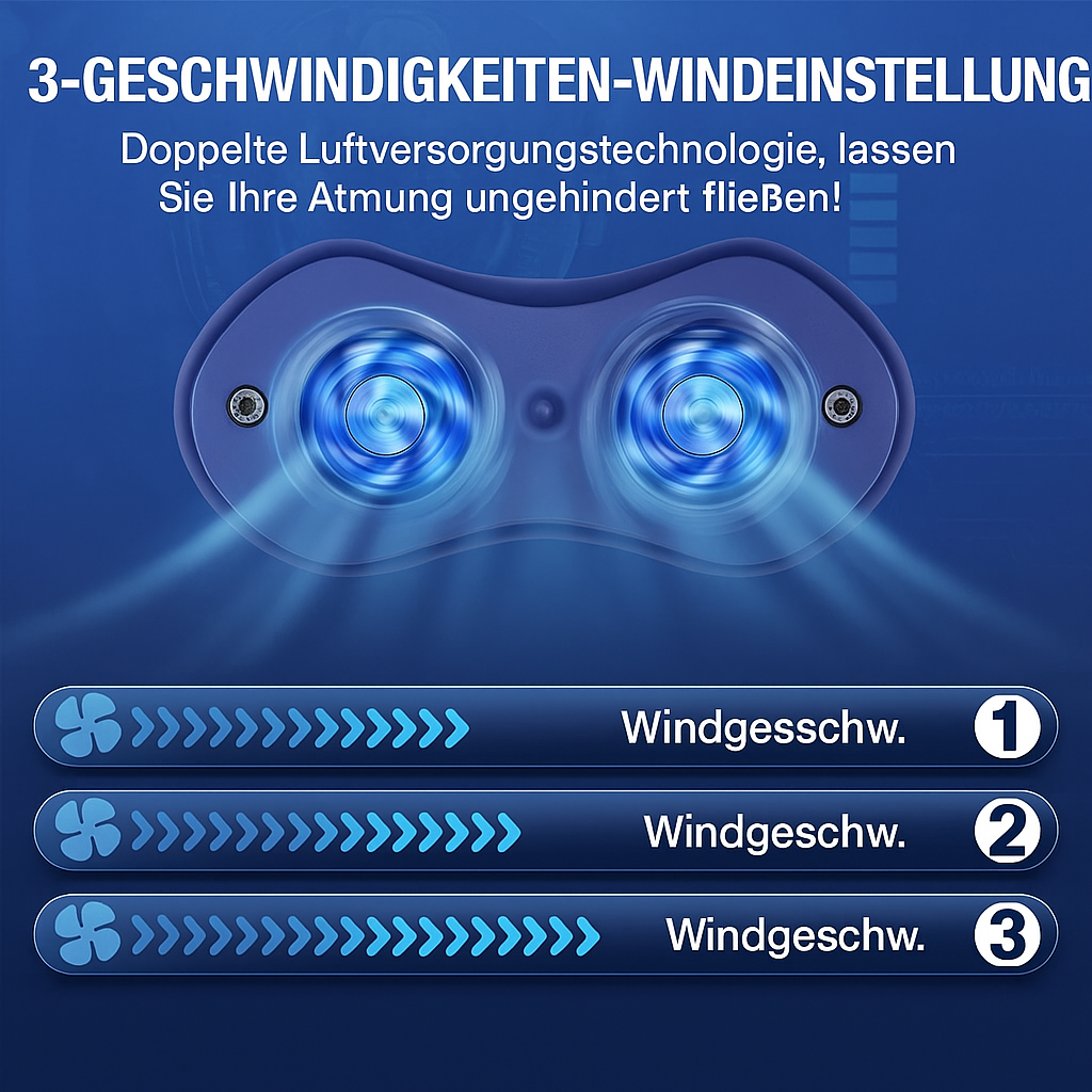 Tragbares Antischnarchgerät für besseren Schlaf & freie Atmung