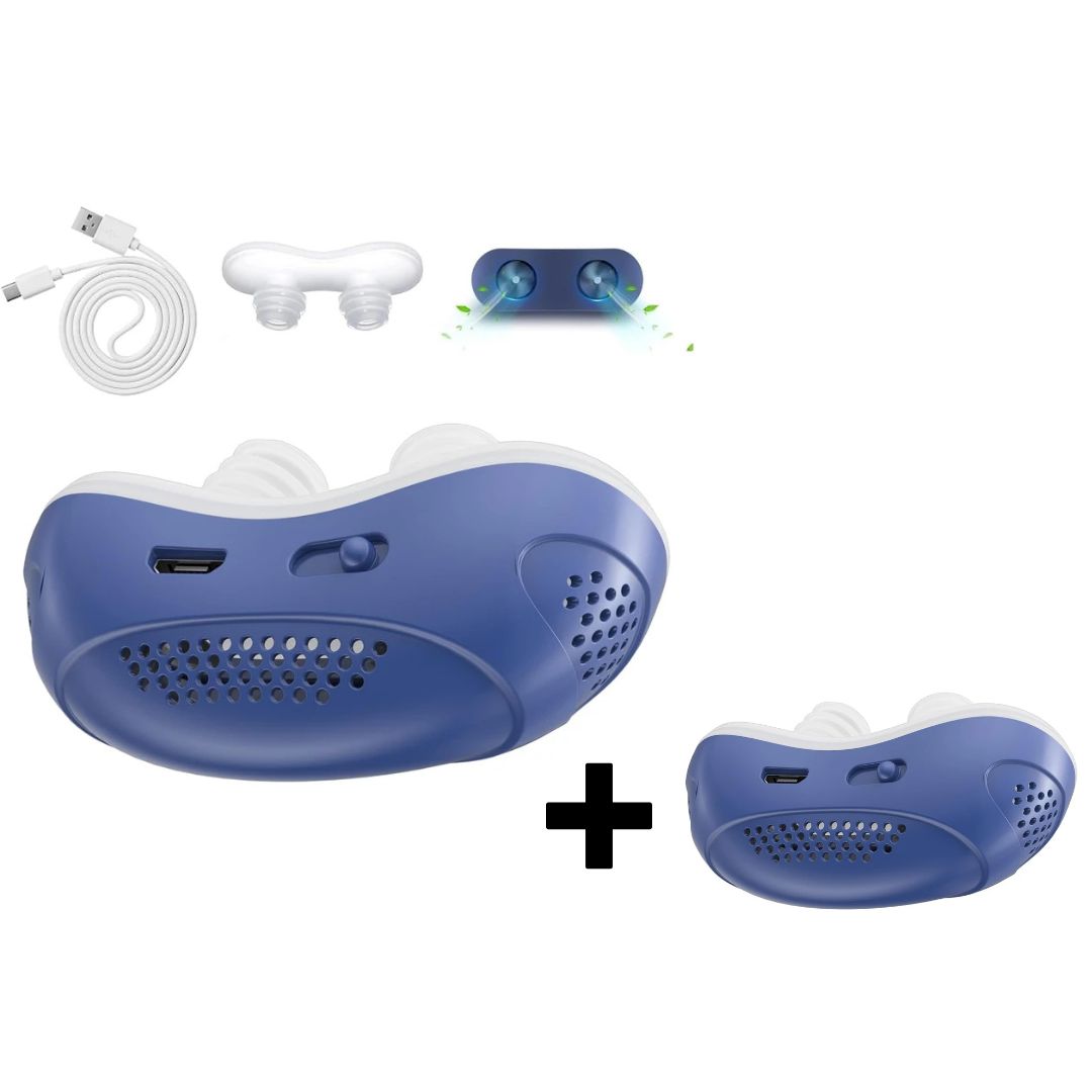 Tragbares Antischnarchgerät für besseren Schlaf & freie Atmung