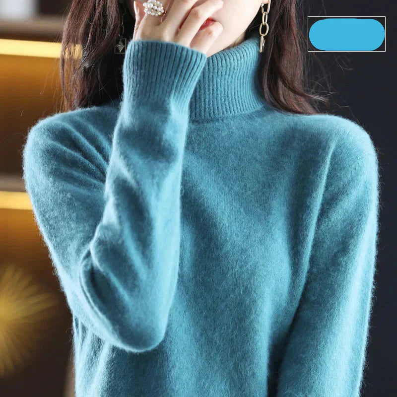 Weicher Rollkragenpullover aus Kaschmir | Damen