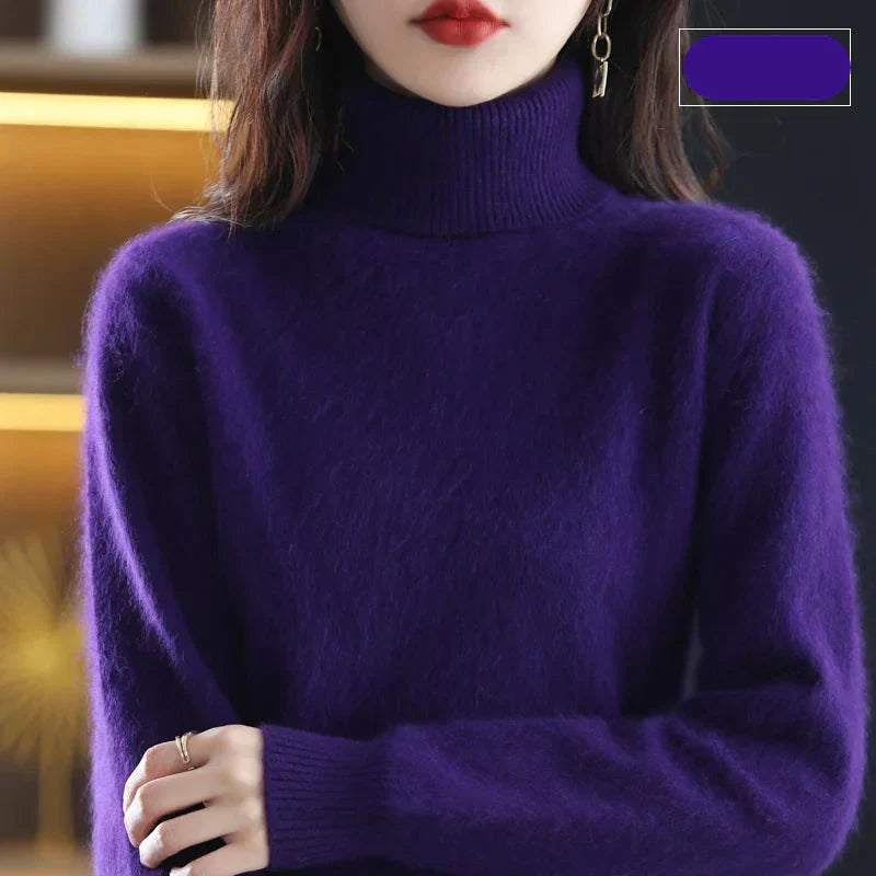 Weicher Rollkragenpullover aus Kaschmir | Damen