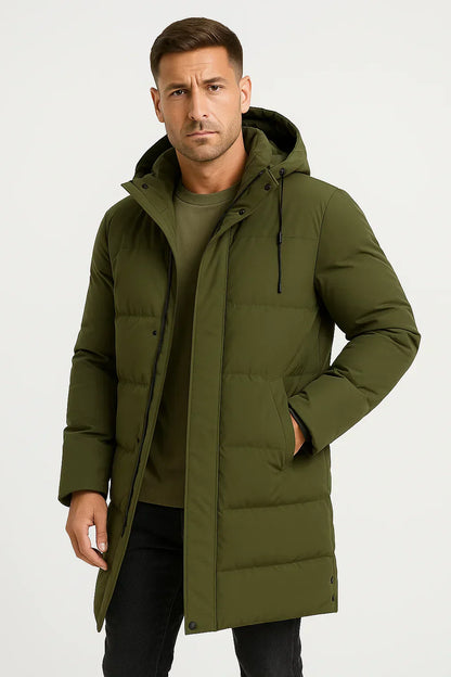 Herren Wasserdichte Pufferjacke – Isolierte Winterjacke