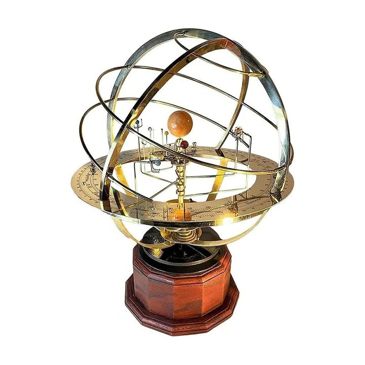Großes Orrery-Modell unseres Sonnensystems