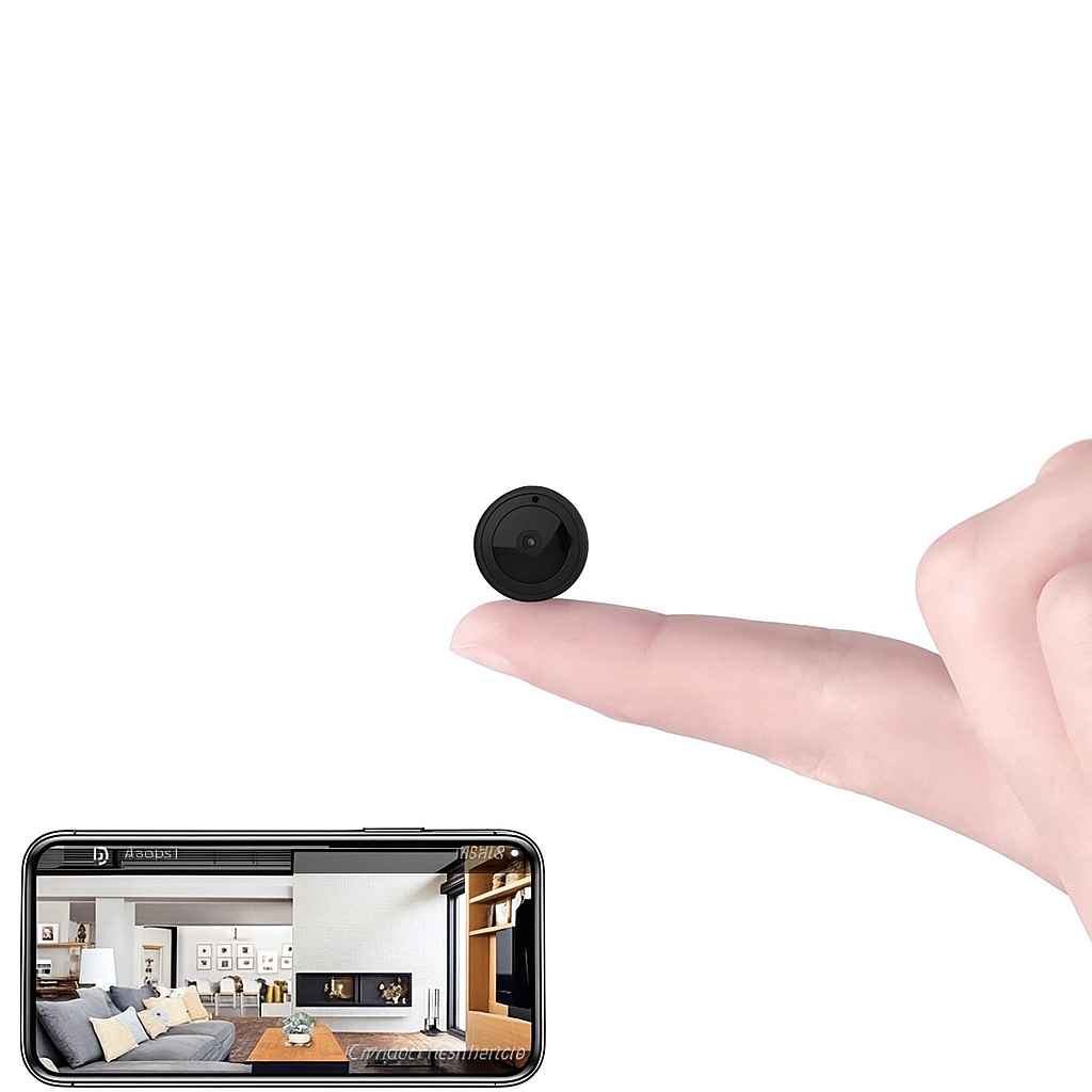 Überwachungskamera WLAN Mini mit Nachtsicht