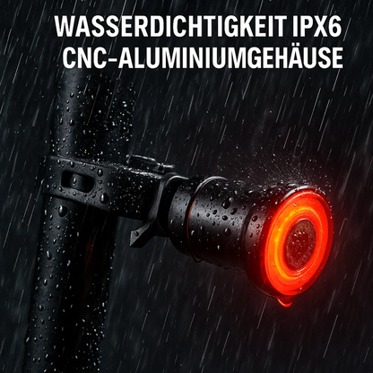 Ultra-intelligentes Rücklicht für Fahrrad