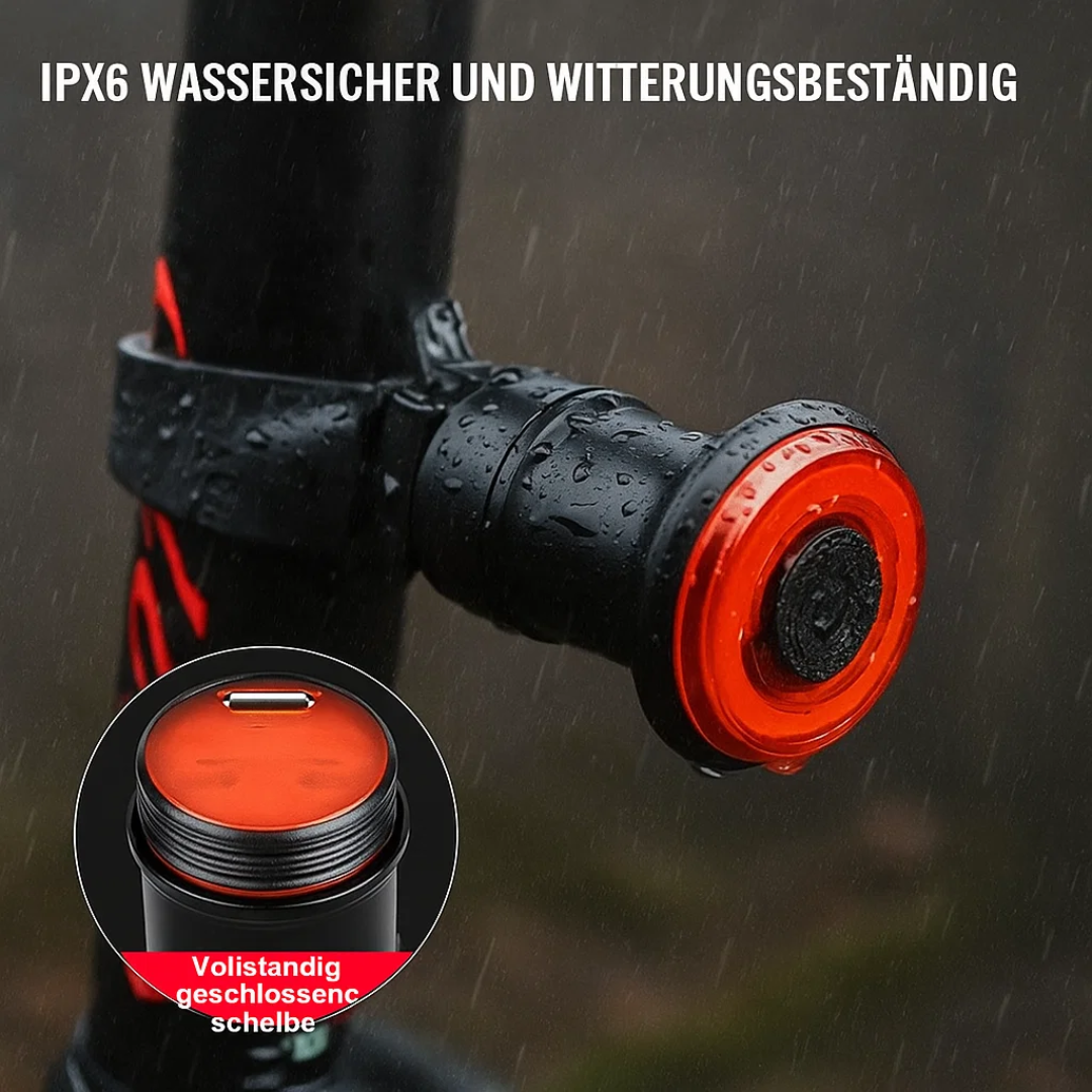 Ultra-intelligentes Rücklicht für Fahrrad