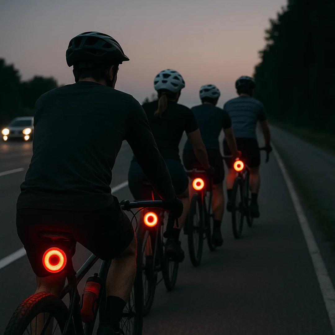 Ultra-intelligentes Rücklicht für Fahrrad