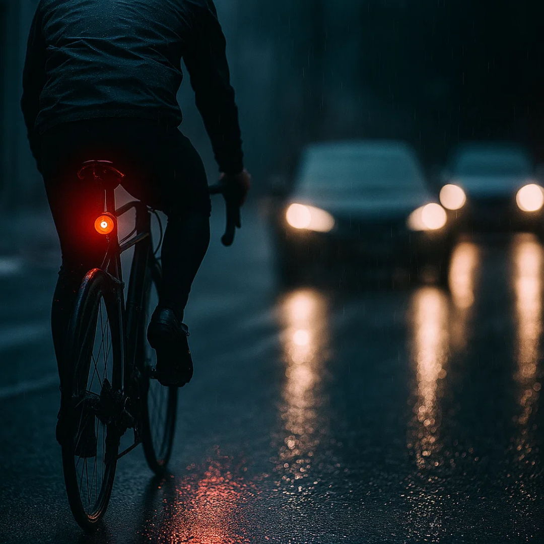 Ultra-intelligentes Rücklicht für Fahrrad