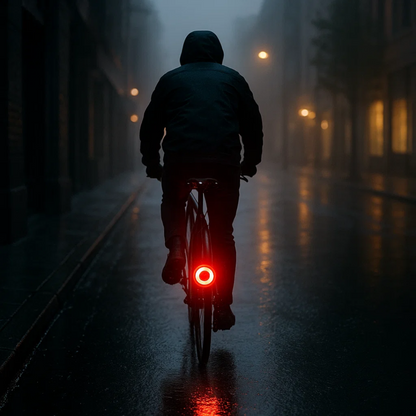 Ultra-intelligentes Rücklicht für Fahrrad