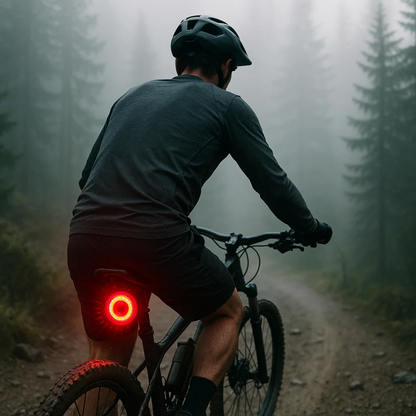 Ultra-intelligentes Rücklicht für Fahrrad