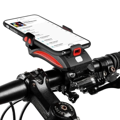 4-in-1 Fahrradlicht mit Powerbank und 1500 Lumen LED