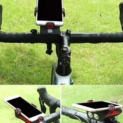 4-in-1 Fahrradlicht mit Powerbank und 1500 Lumen LED