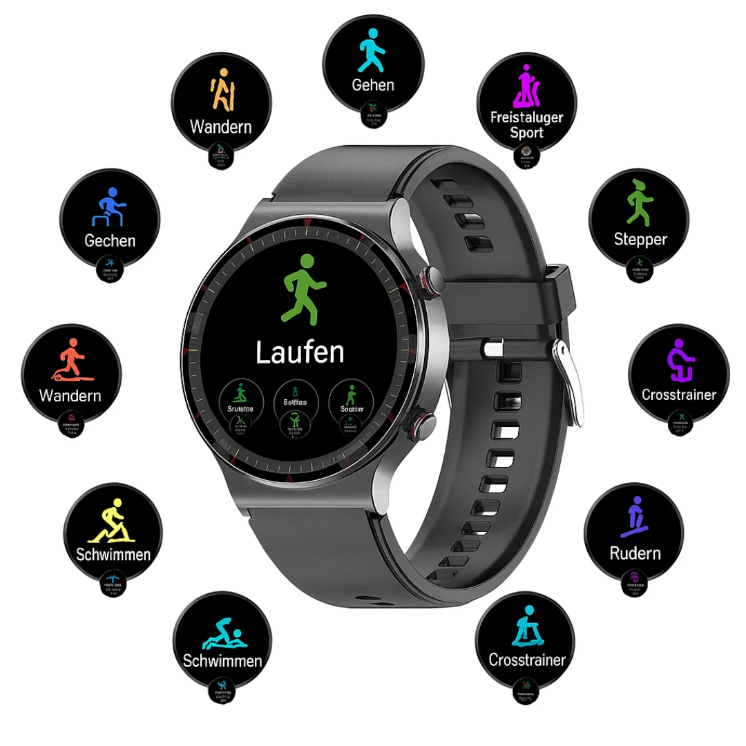 Medizinische EKG-Smartwatch mit Osram-Sensor